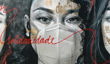 imagem do grafite da campanha Abrale e Abrasta para o junho vermelho