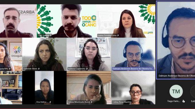Print da Reunião virtual com representante da Coordenadoria de Assistência Famacêutica (20/05/2026)